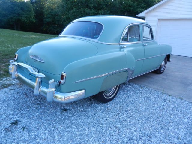 1952 Green Chevrolet Bel Air/150/210 Sedan