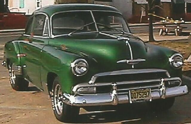 1952 Green Chevrolet 2-Door Deluxe Sports Coupe Coupe