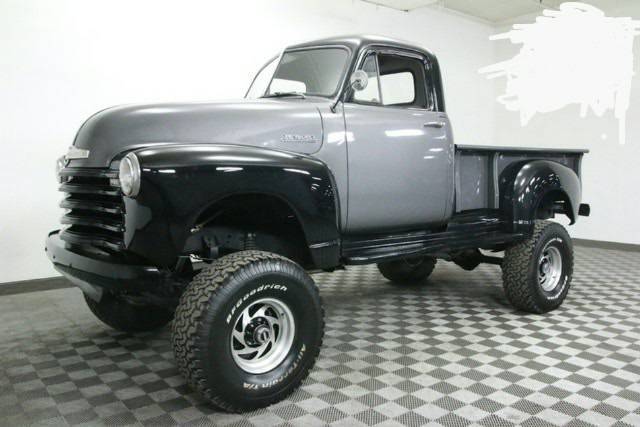 1952 Black & Gray Chevrolet Other Pickups Cab & Chassis