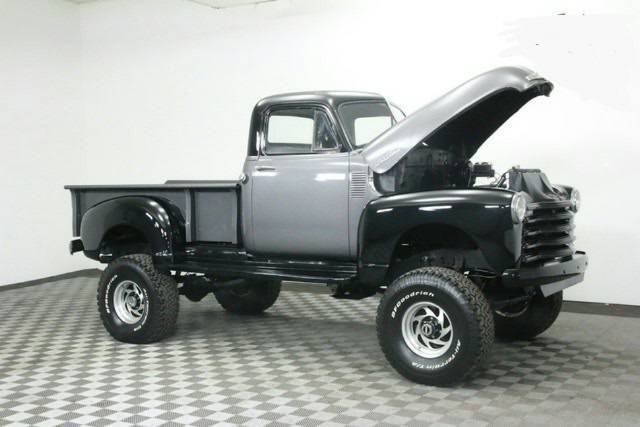 1952 Black & Gray Chevrolet Other Pickups Cab & Chassis