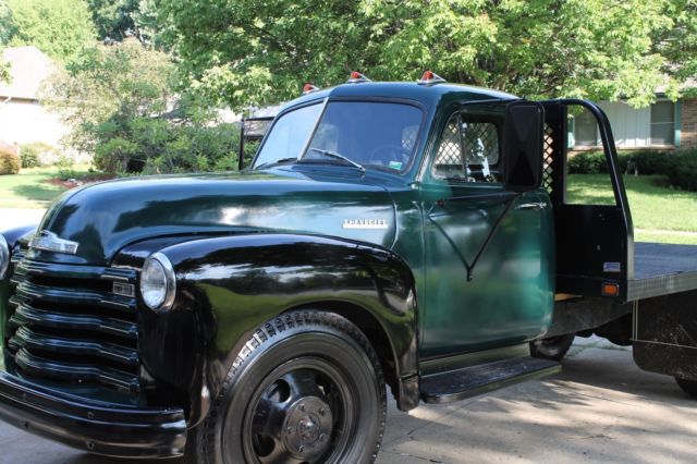 1952 Green Chevrolet Other Pickups Cab & Chassis