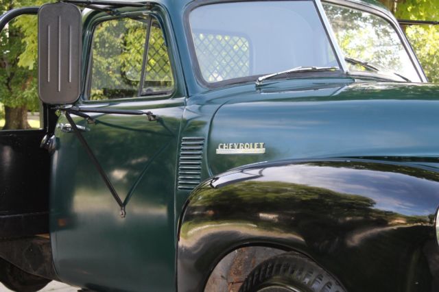 1952 Green Chevrolet Other Pickups Cab & Chassis