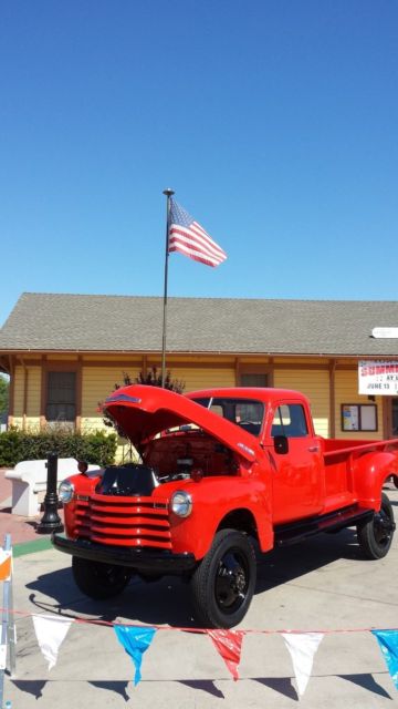 1952 Chevy Red Chevrolet Other Pickups