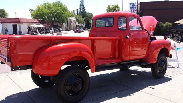 1952 Chevy Red Chevrolet Other Pickups