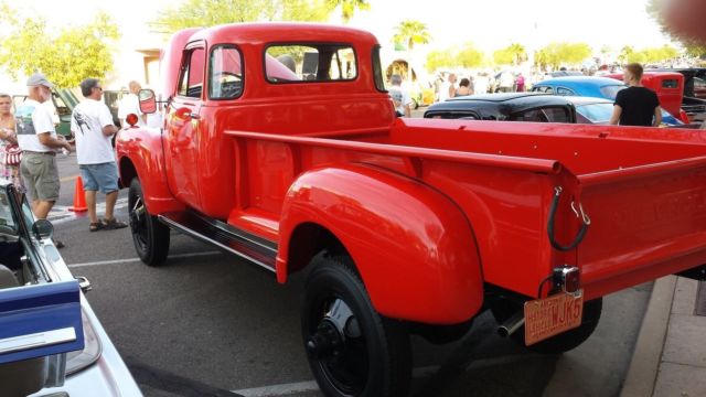 1952 Chevy Red Chevrolet Other Pickups