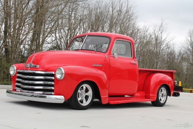 1952 Red Chevrolet Other Pickups Pickup Truck