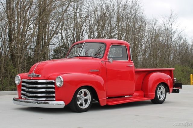 1952 Red Chevrolet Other Pickups Pickup Truck