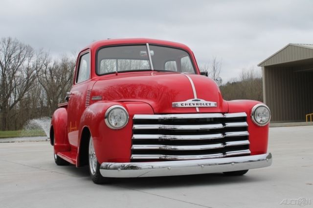 1952 Red Chevrolet Other Pickups Pickup Truck