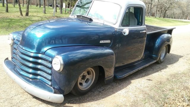 1952 Blue Chevrolet Other Pickups Standard Cab Pickup