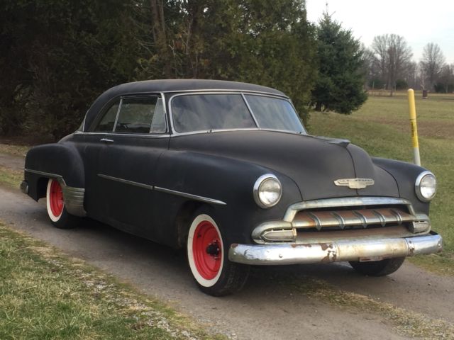1952 black Chevrolet Bel Air/150/210 Coupe