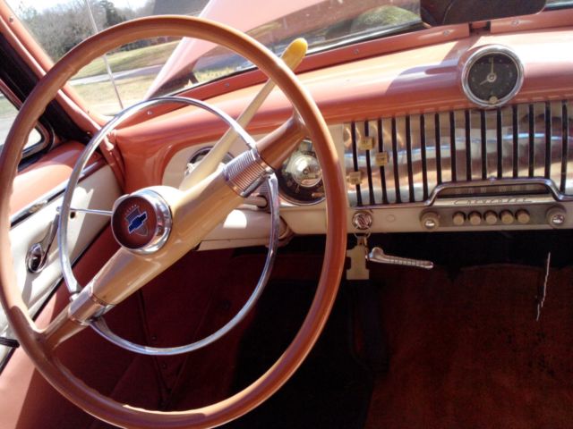 1952 salmon Chevrolet Bel Air/150/210