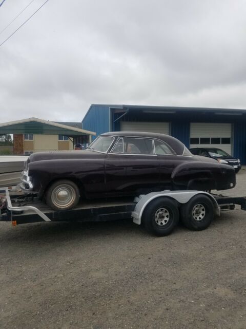 1952 black Chevrolet Bel Air/150/210 Coupe