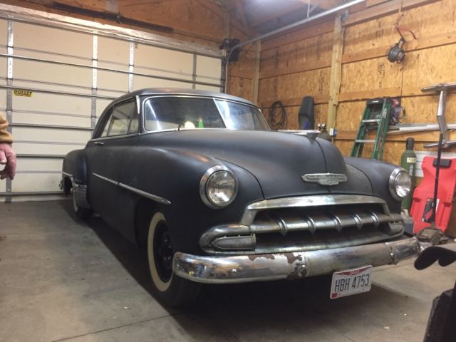 1952 black Chevrolet Bel Air/150/210 Coupe