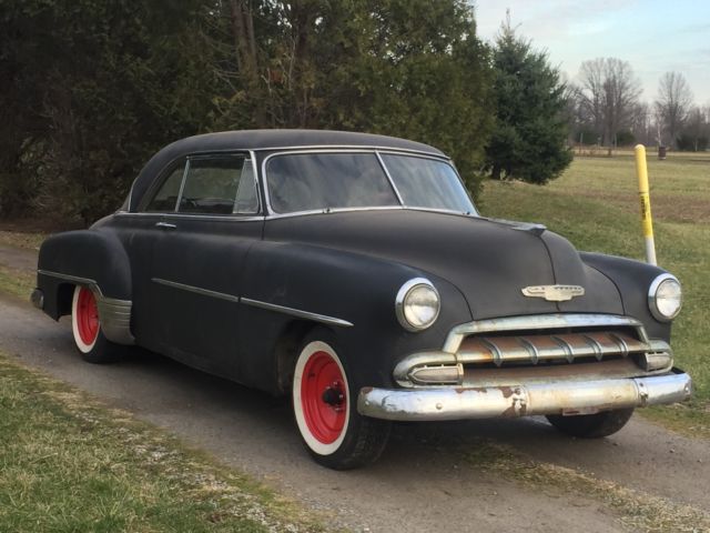 1952 black Chevrolet Bel Air/150/210 Coupe