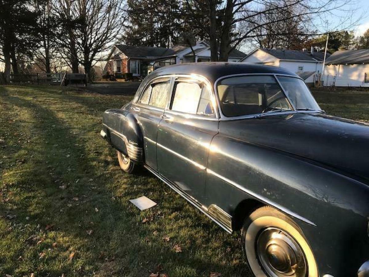 1952 Blue Chevrolet Chevy Coupe