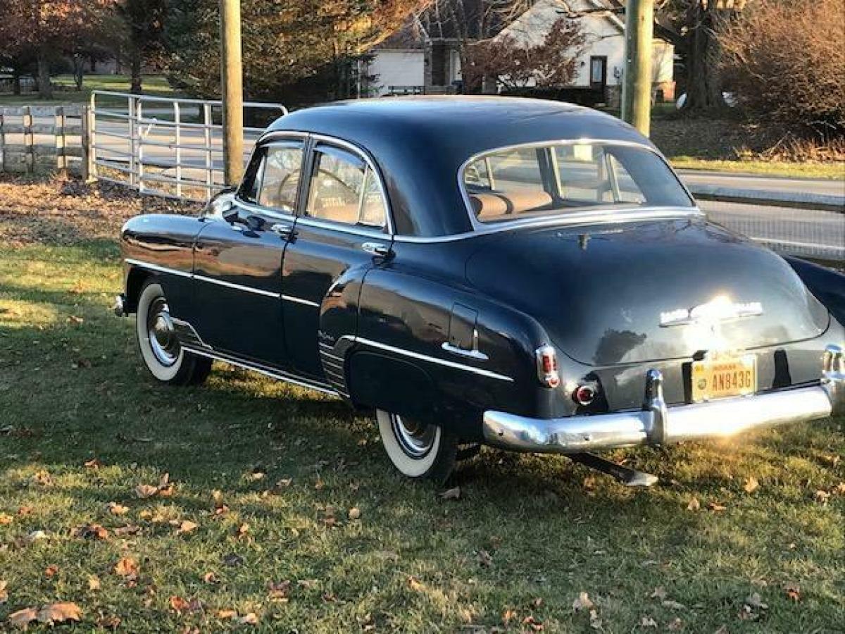 1952 Blue Chevrolet Chevy Coupe