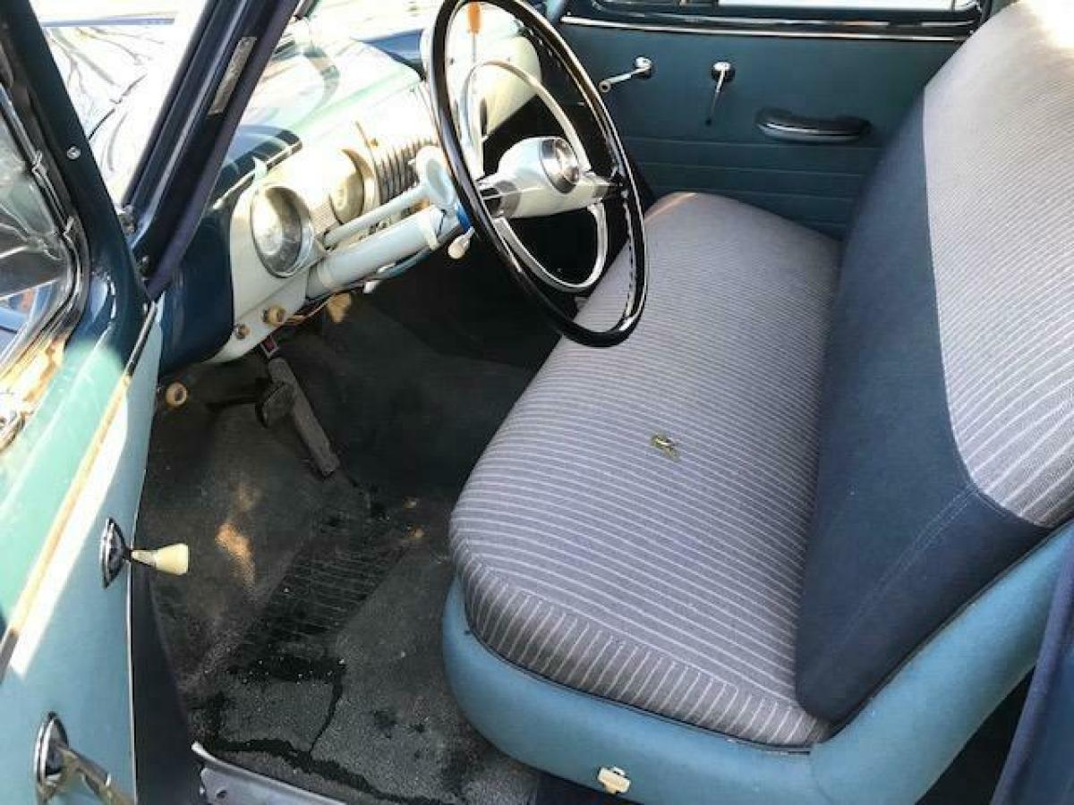 1952 Blue Chevrolet Chevy Coupe