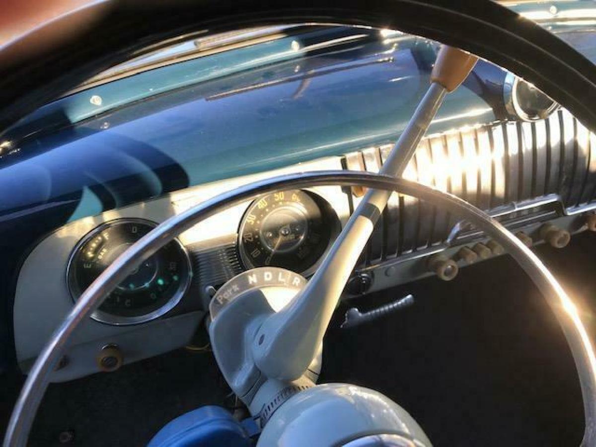 1952 Blue Chevrolet Chevy Coupe