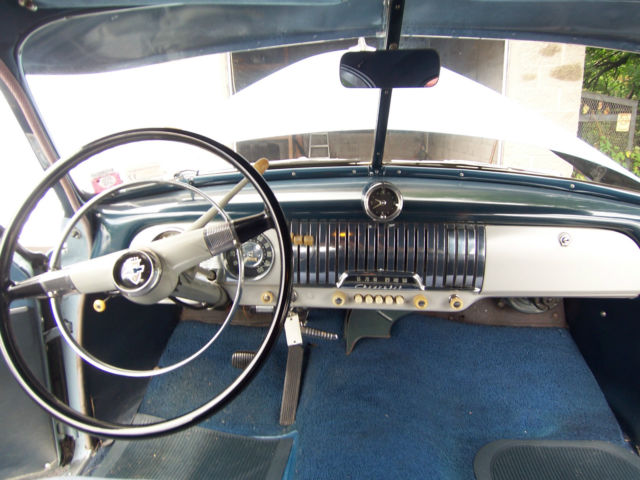 1952 Blue Chevrolet DELUXE Coupe