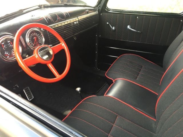1952 Black/Red Chevrolet Other Pickups Standard Cab Pickup