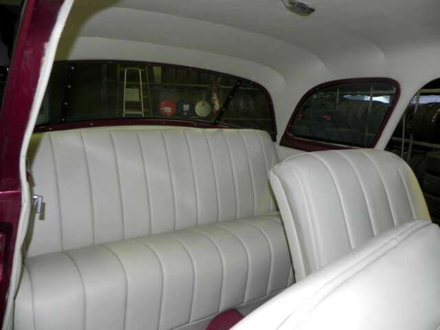 1952 Burgundy metallic Chrysler Saratoga Coupe