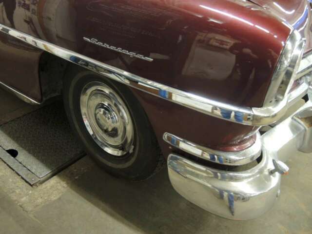 1952 Burgundy metallic Chrysler Saratoga Coupe