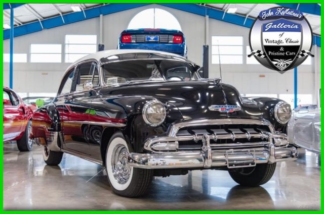 1952 Black Chevrolet Styleline Coupe