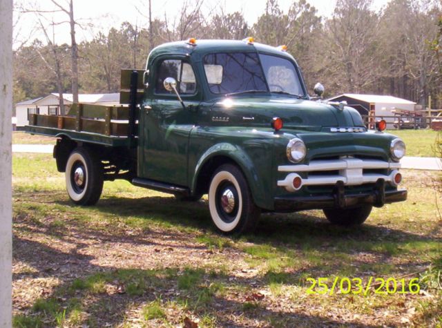1952 Green Dodge Other Pickups platform pickup
