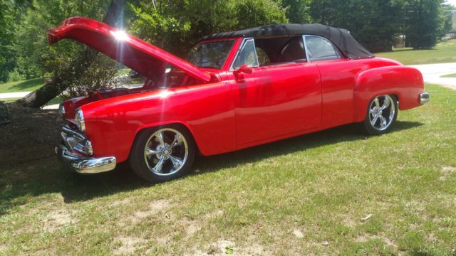 1952 Red Ford Mustang Convertible
