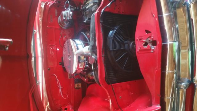 1952 Red Ford Mustang Convertible