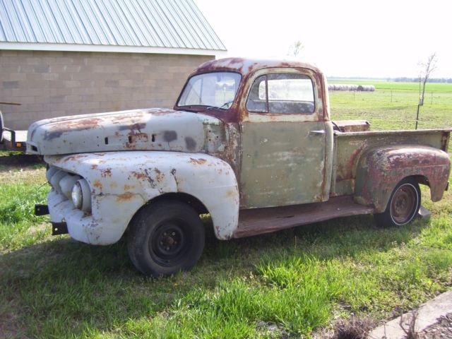 1952 Patina Ford Other Pickups Steel
