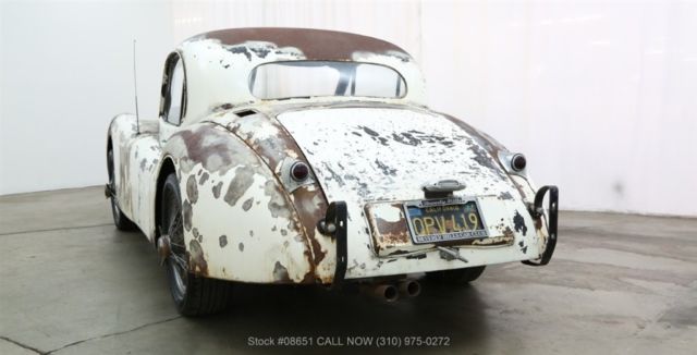 1952 White Jaguar XK