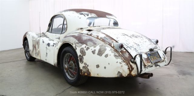 1952 White Jaguar XK