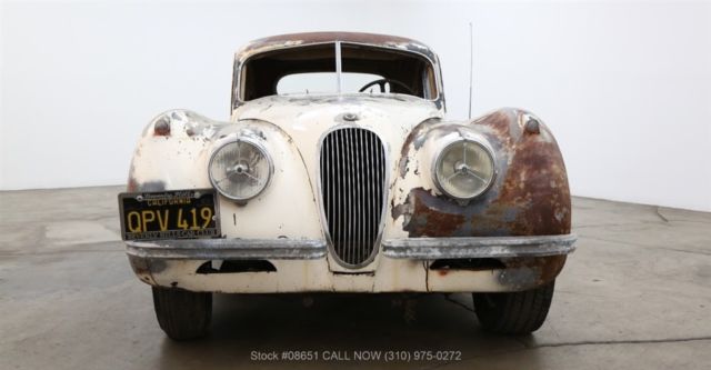 1952 White Jaguar XK