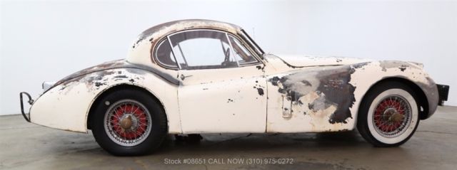 1952 White Jaguar XK