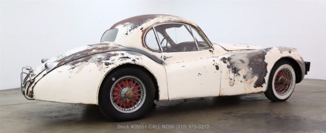 1952 White Jaguar XK