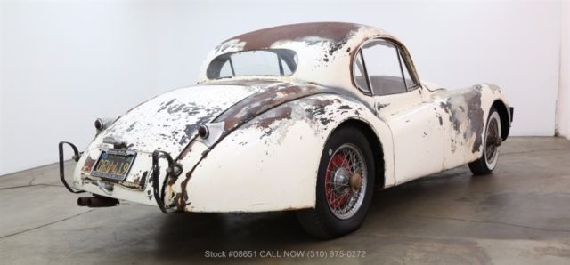 1952 White Jaguar XK