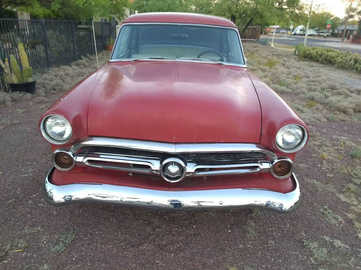 1952 Red Ford Fairlane Coupe
