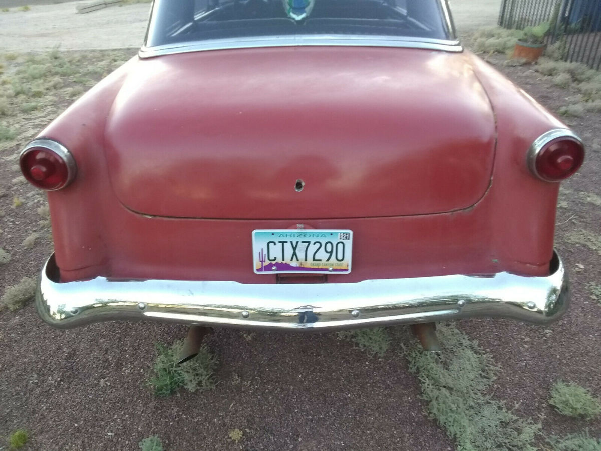 1952 Red Ford Fairlane Coupe