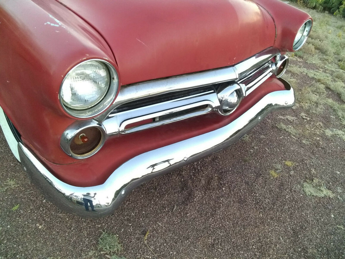 1952 Red Ford Fairlane Coupe