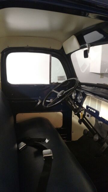 1952 Blue Ford F-1 Pickup Standard Cab Pickup