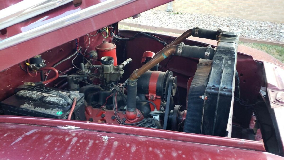 1952 Red Ford F-100 Truck