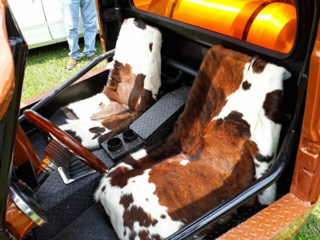 1952 Orange Ford Other Pickups Cab and gull qing doors