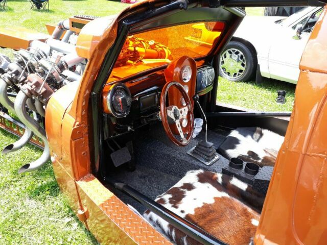 1952 Orange Ford Other Pickups Cab and gull qing doors