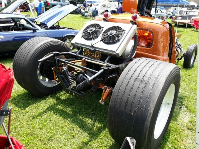 1952 Orange Ford Other Pickups Cab and gull qing doors