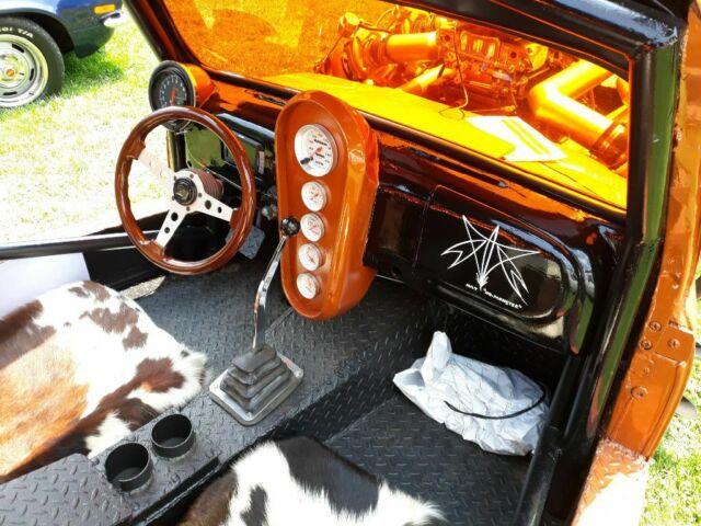 1952 Orange Ford Other Pickups Cab and gull qing doors