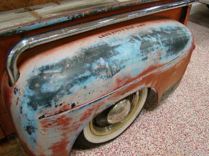 1952 Gray Ford F-100 Pickup Truck