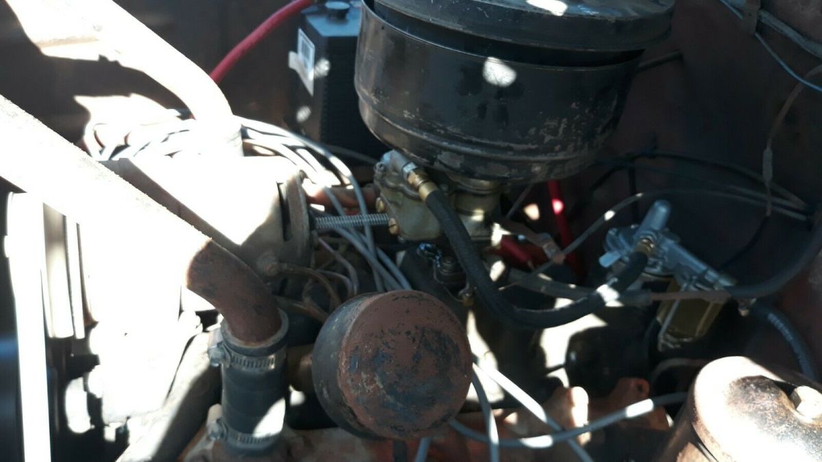 1952 Blue Ford F-100 Standard Cab Pickup