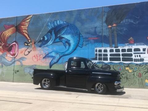 1952 Black Ford F-100 Cab & Chassis