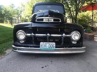 1952 Black Ford F-100 Cab & Chassis